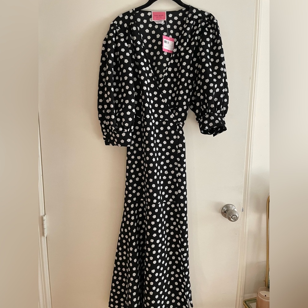 Kate Spade Wrap Maxi Dress